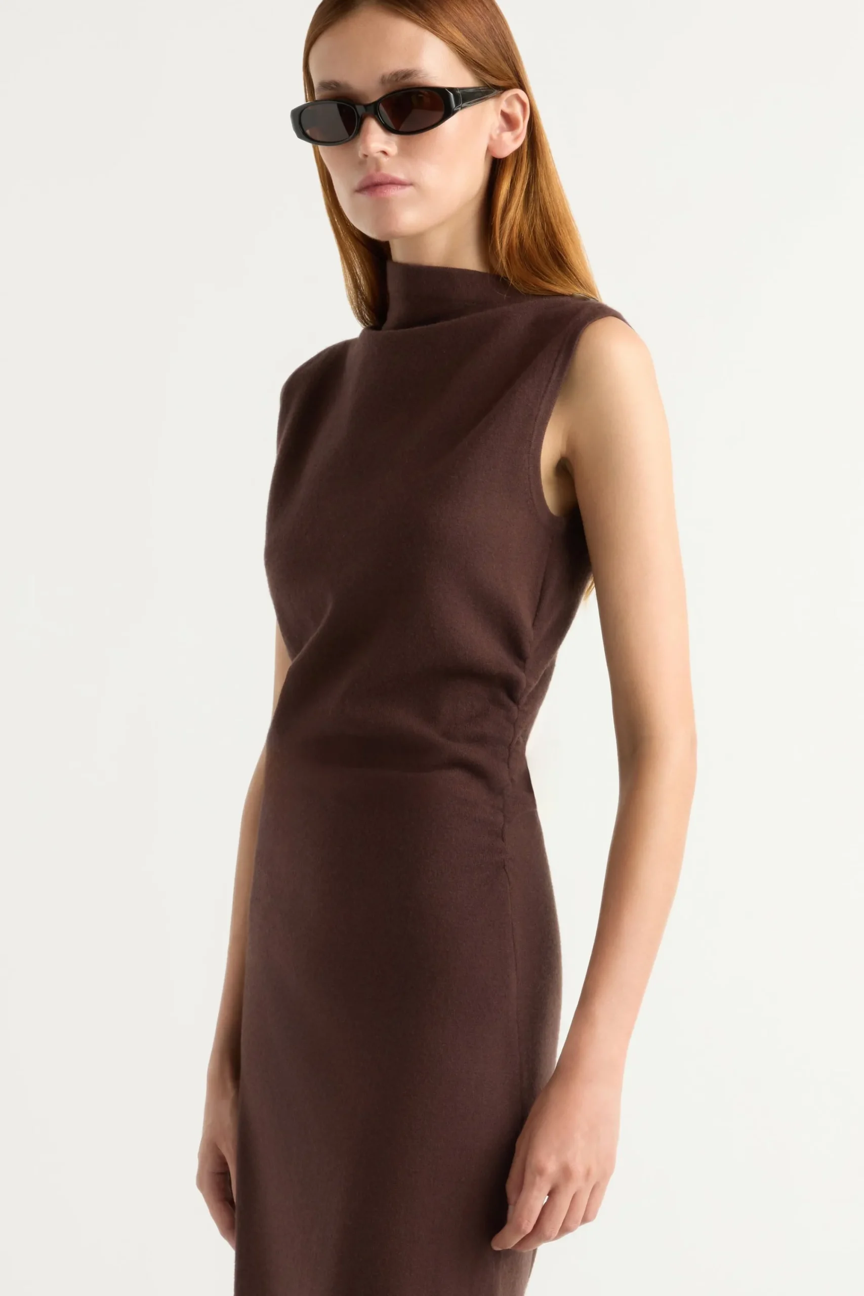 Expert Group Limited Abel Asymmetric-Neck Dress< Dresses