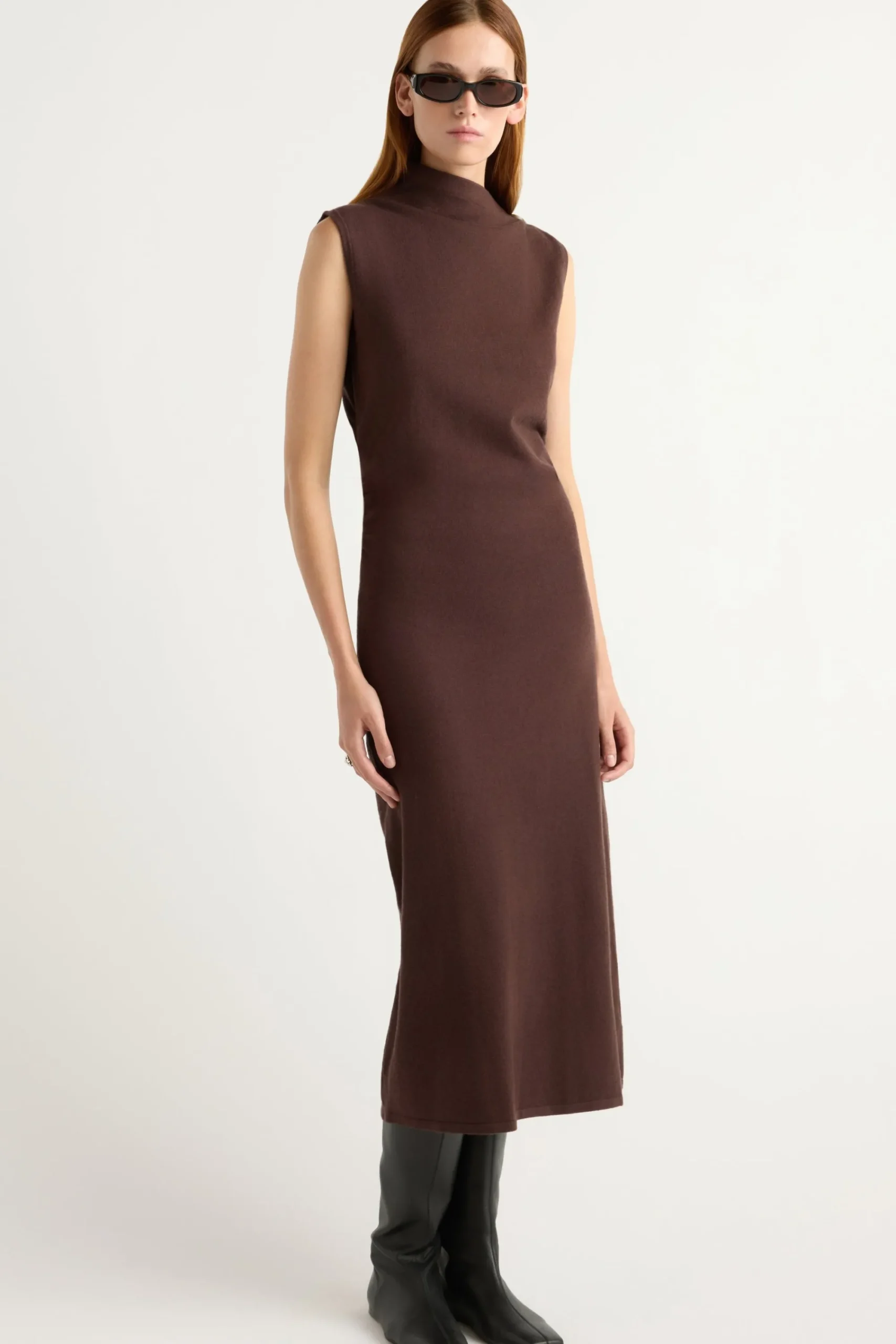 Expert Group Limited Abel Asymmetric-Neck Dress< Dresses