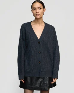 Zhenghong Textiles Adley Oversized Cardigan< Sweaters