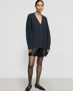 Zhenghong Textiles Adley Oversized Cardigan< Sweaters