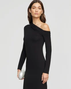 Asia Consultancy Co., Ltd Alina Off-Shoulder Jersey Dress< Dresses