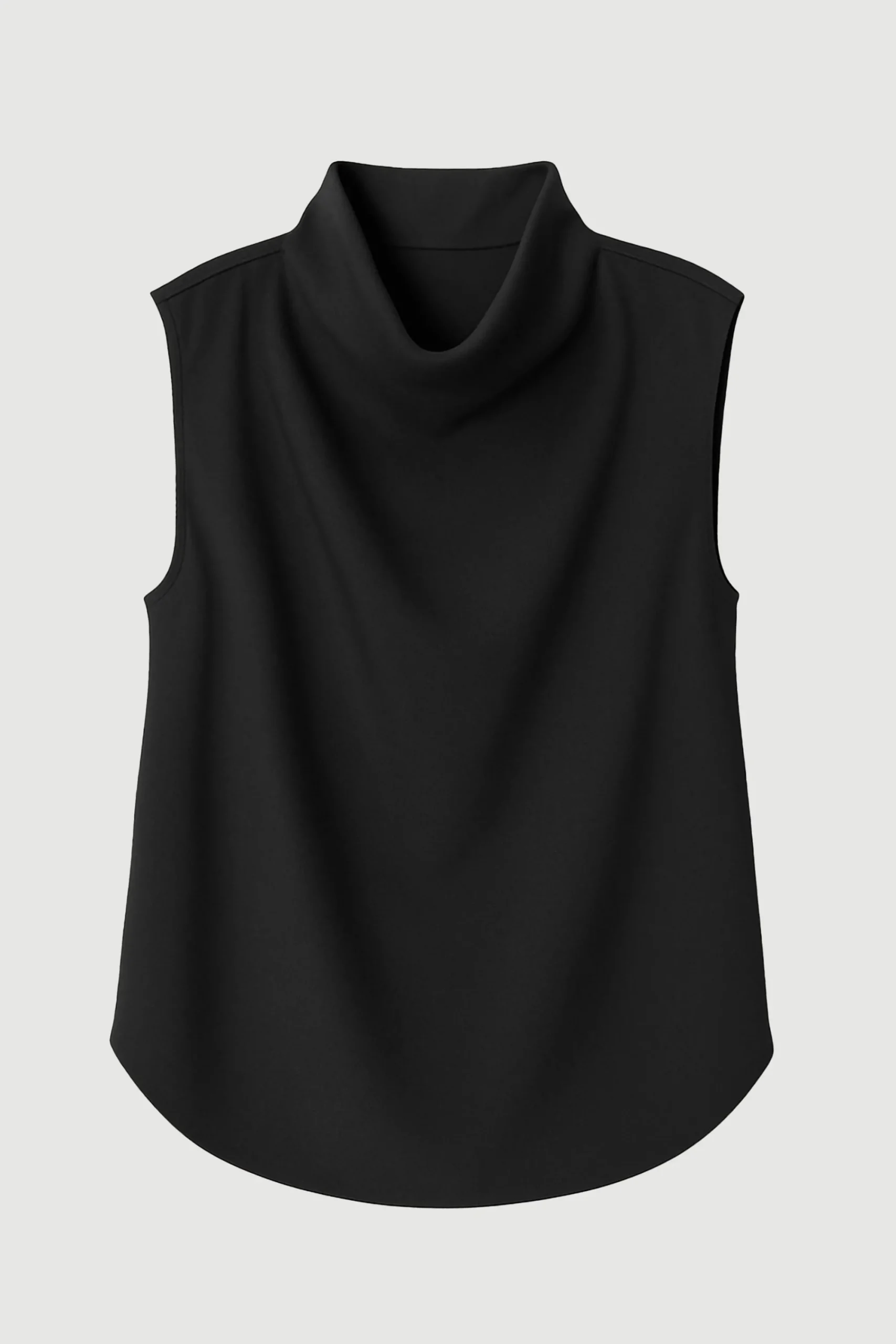 Hua Jia Allegra Gathered-Neck Sleeveless Blouse< Tops