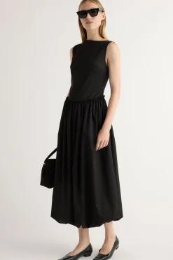 Hua Jia Ambretta Drop-Waist Bubble Dress< Dresses