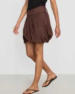 Fashion Apparels Anat Organic Cotton Twist-Bubble Skirt< Skirts
