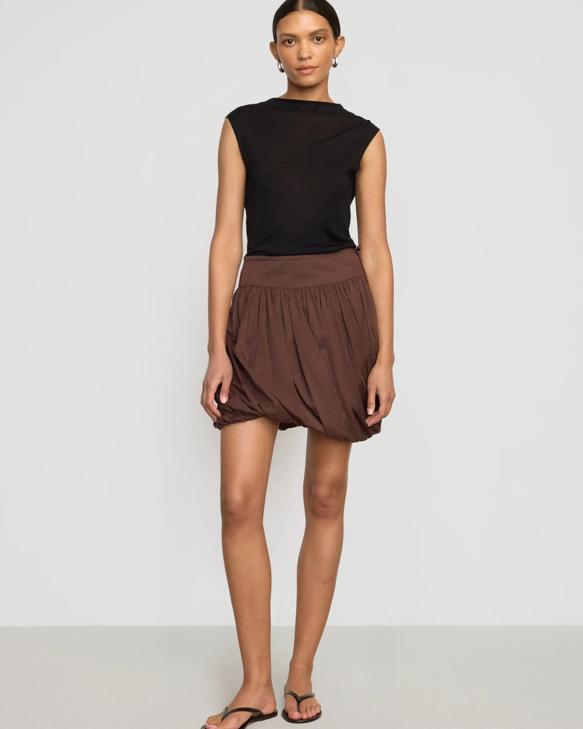 Fashion Apparels Anat Organic Cotton Twist-Bubble Skirt< Skirts