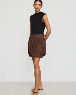 Fashion Apparels Anat Organic Cotton Twist-Bubble Skirt< Skirts