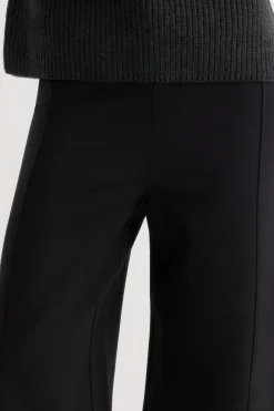 Lever Style LLC Anh Wide-Leg Ponte Stretch Pant< Pants
