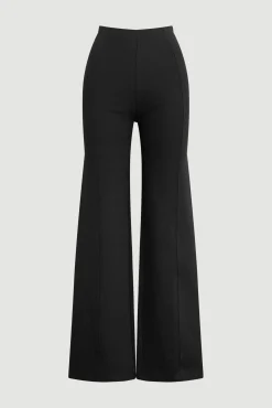 Lever Style LLC Anh Wide-Leg Ponte Stretch Pant< Pants