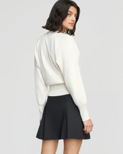 Hua Jia Annett Tailored Pleated Mini Skirt< Skirts