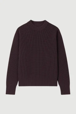 Brilliant Wise Corporation Limited Archon Back-Pleat Crew-Neck Sweater< Sweaters