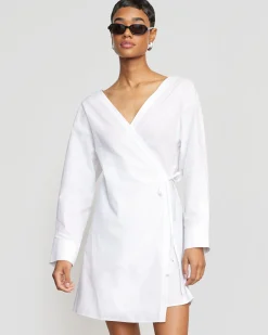 Hua Jia Ari V-Neck Wrap Dress< Dresses