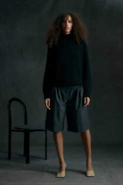Hua Jia Arlen Suiting Bermuda Short< Shorts