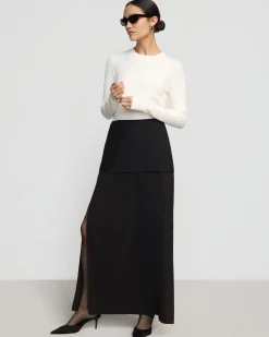 Hua Jia Augusta Tiered Maxi Skirt< Skirts