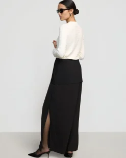 Hua Jia Augusta Tiered Maxi Skirt< Skirts