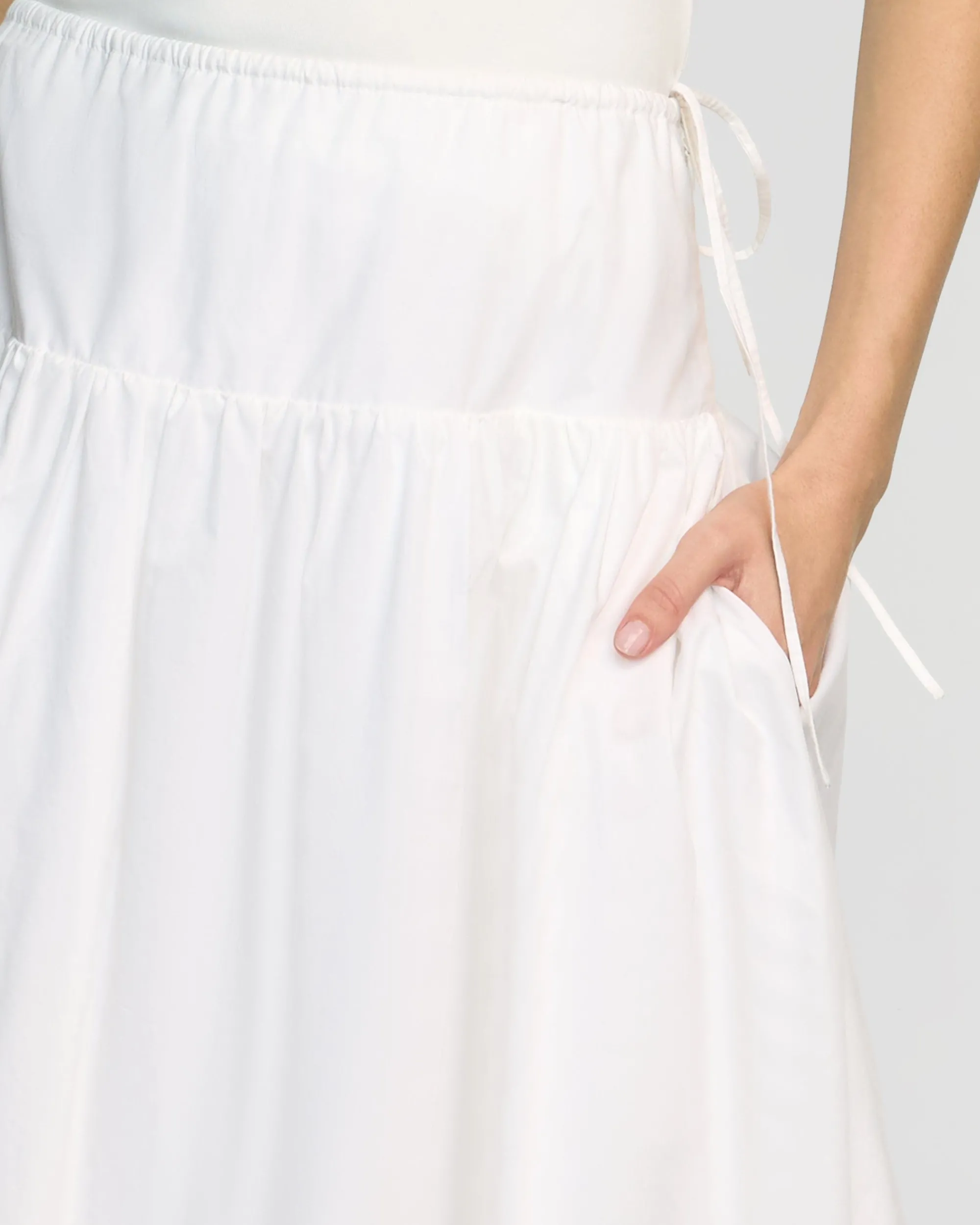 Fashion Apparels Bao Organic Cotton Drop-Waist Skirt< Skirts