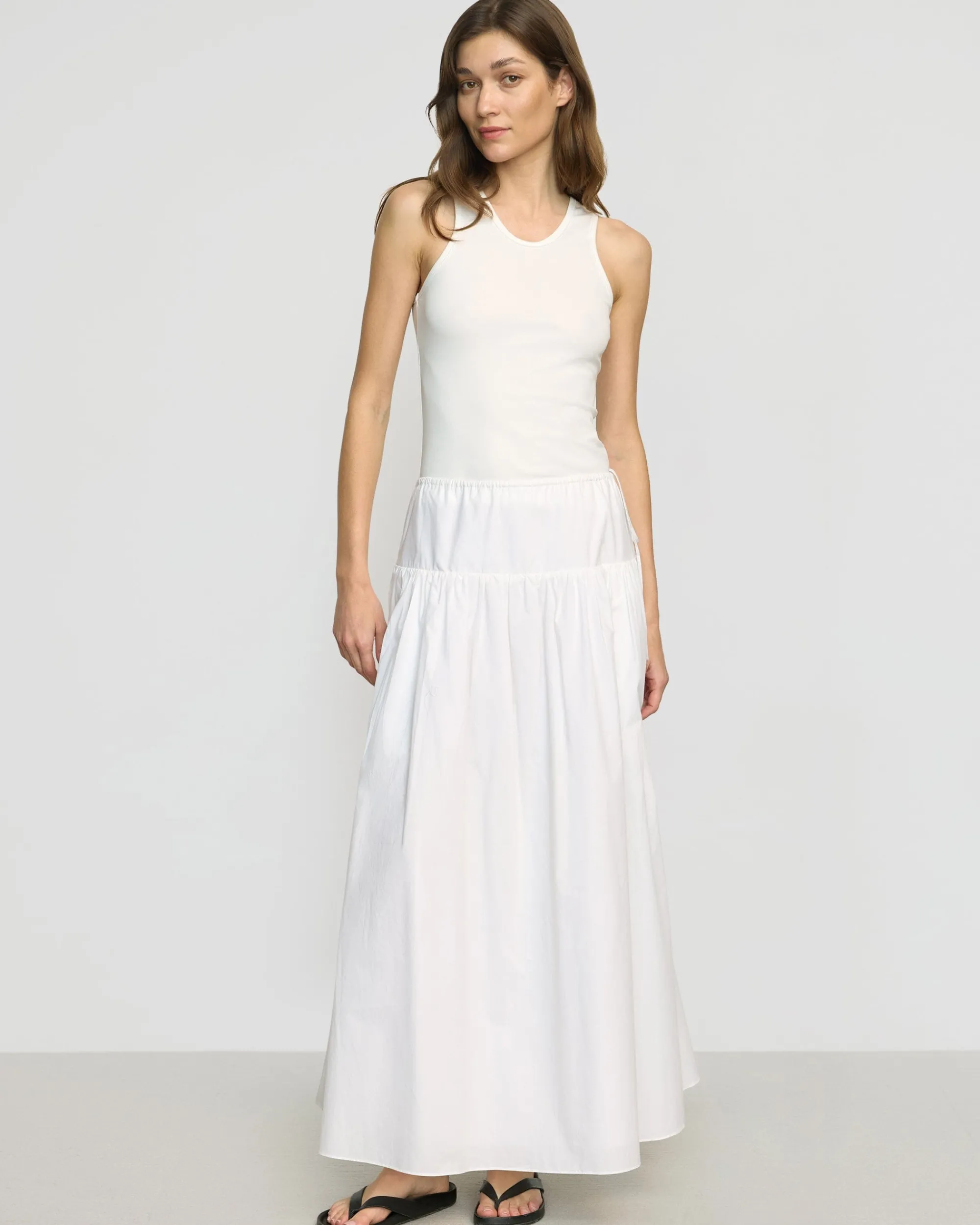 Fashion Apparels Bao Organic Cotton Drop-Waist Skirt< Skirts