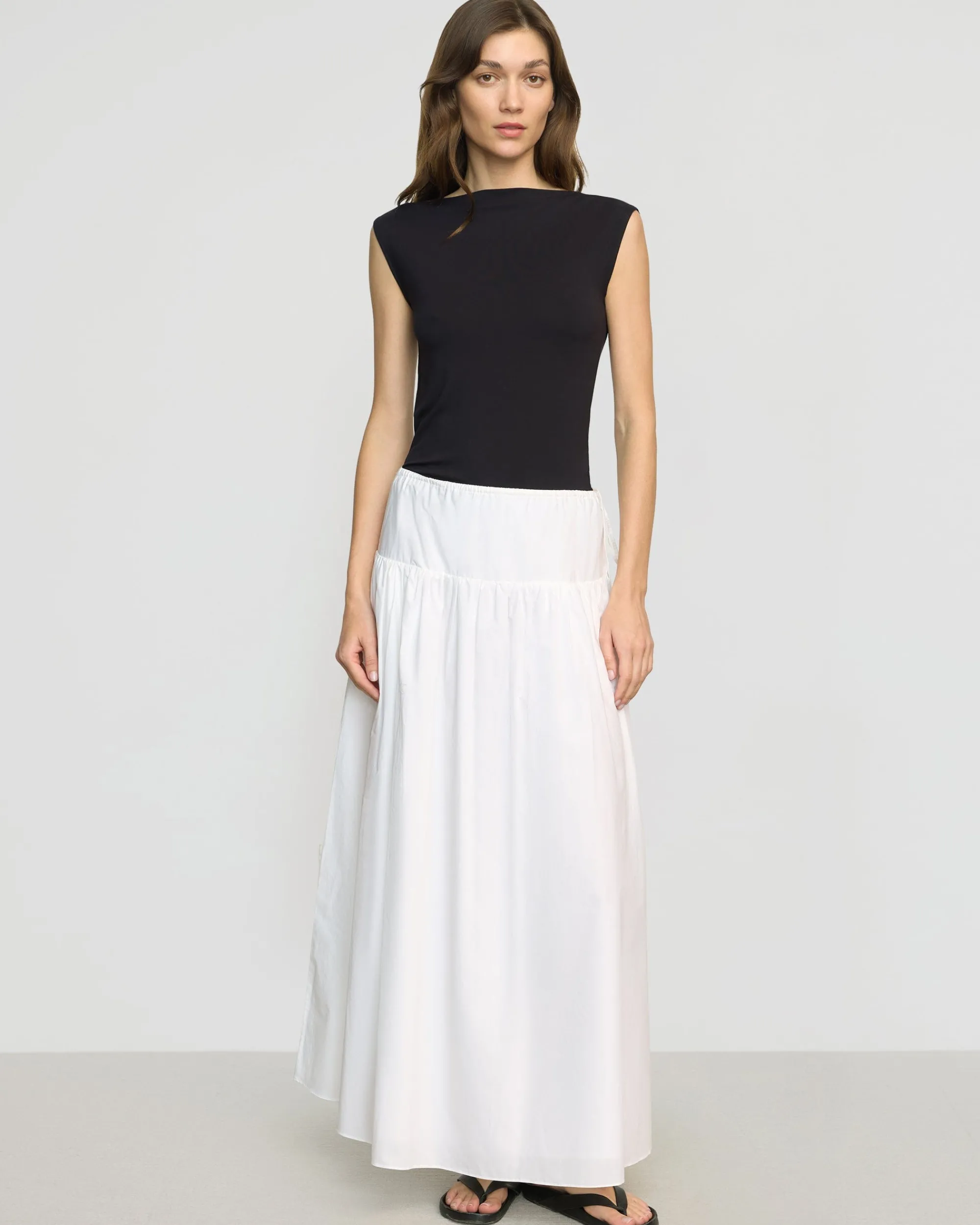 Fashion Apparels Bao Organic Cotton Drop-Waist Skirt< Skirts