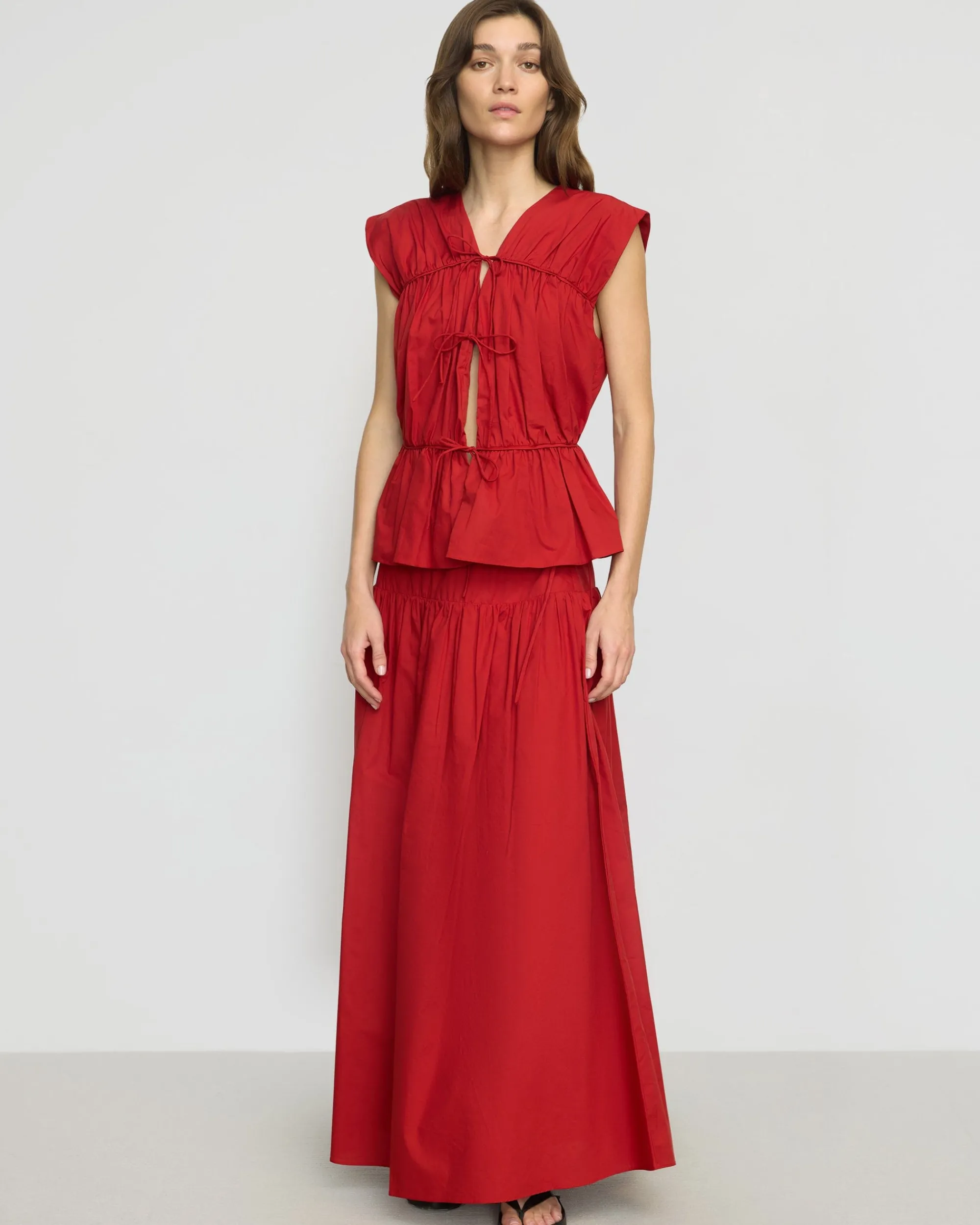 Fashion Apparels Bao Organic Cotton Drop-Waist Skirt< Skirts