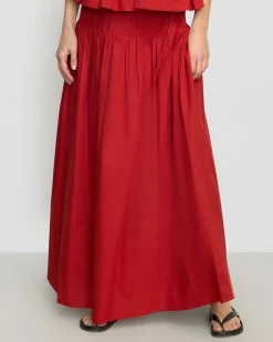 Fashion Apparels Bao Organic Cotton Drop-Waist Skirt< Skirts
