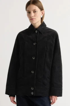 Hua Jia Barry Corduroy Button Jacket< Outerwear