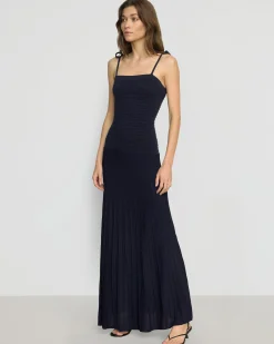 Brilliant Wise Corporation Limited Chan Ottoman-Knit Dress< Dresses