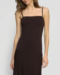 Brilliant Wise Corporation Limited Chan Ottoman-Knit Dress< Dresses