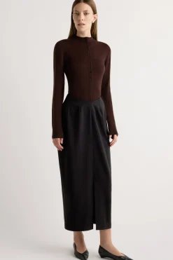 Hua Jia Coye V-Waist Pencil Skirt< Skirts