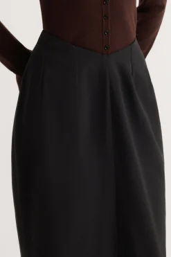 Hua Jia Coye V-Waist Pencil Skirt< Skirts