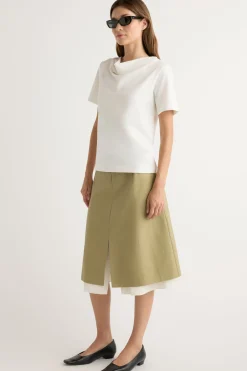 Hua Jia Devon Layered Skirt< Skirts