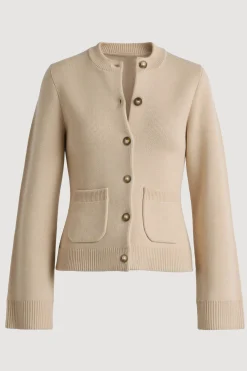 Brilliant Wise Corporation Limited Eames Organic Cotton-Wool Cardigan< Sweaters