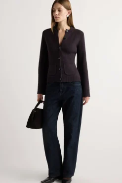 Brilliant Wise Corporation Limited Eames Organic Cotton-Wool Cardigan< Sweaters