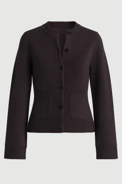 Brilliant Wise Corporation Limited Eames Organic Cotton-Wool Cardigan< Sweaters