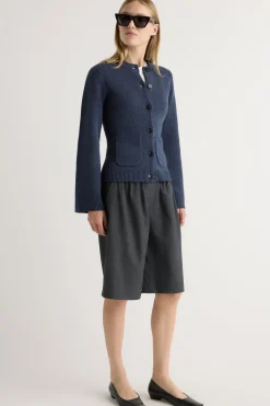 Brilliant Wise Corporation Limited Eames Organic Cotton-Wool Cardigan< Sweaters