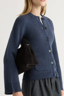 Brilliant Wise Corporation Limited Eames Organic Cotton-Wool Cardigan< Sweaters