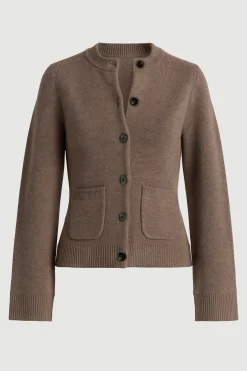 Brilliant Wise Corporation Limited Eames Organic Cotton-Wool Cardigan< Sweaters