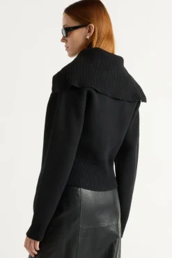 Brilliant Wise Corporation Limited Elijah Foldover Button-Collar Sweater< Sweaters