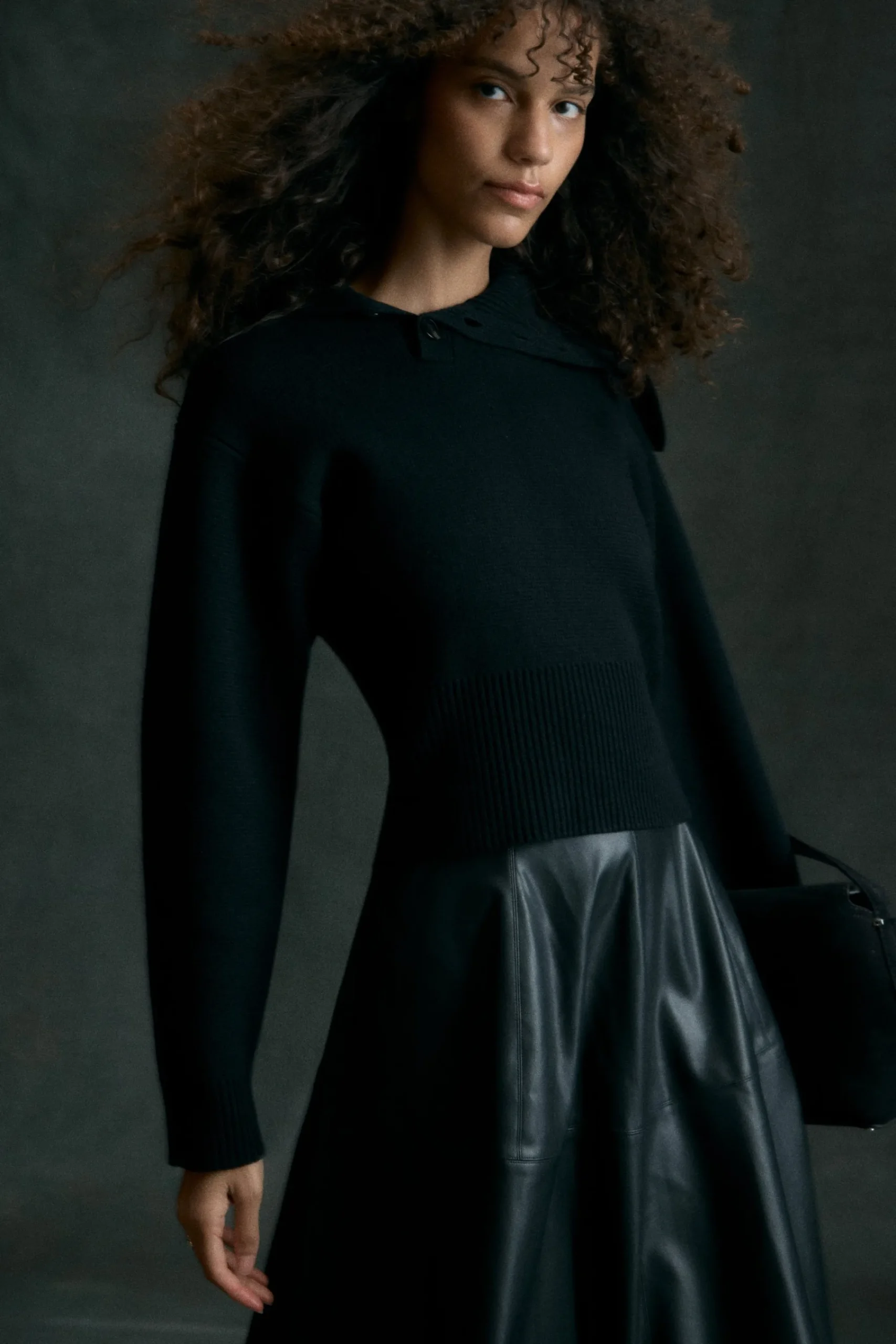 Brilliant Wise Corporation Limited Elijah Foldover Button-Collar Sweater< Sweaters