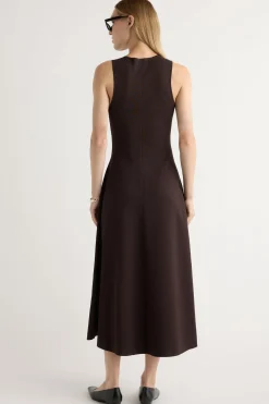 Brilliant Wise Corporation Limited Enya Cinch-Waist Knit Dress< Dresses
