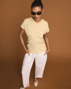 Hua Jia Fionola Relaxed-Waist Blouse< Tops