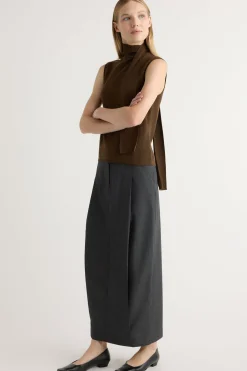 Hua Jia Georgina Wool-Blend Suiting Skirt< Skirts