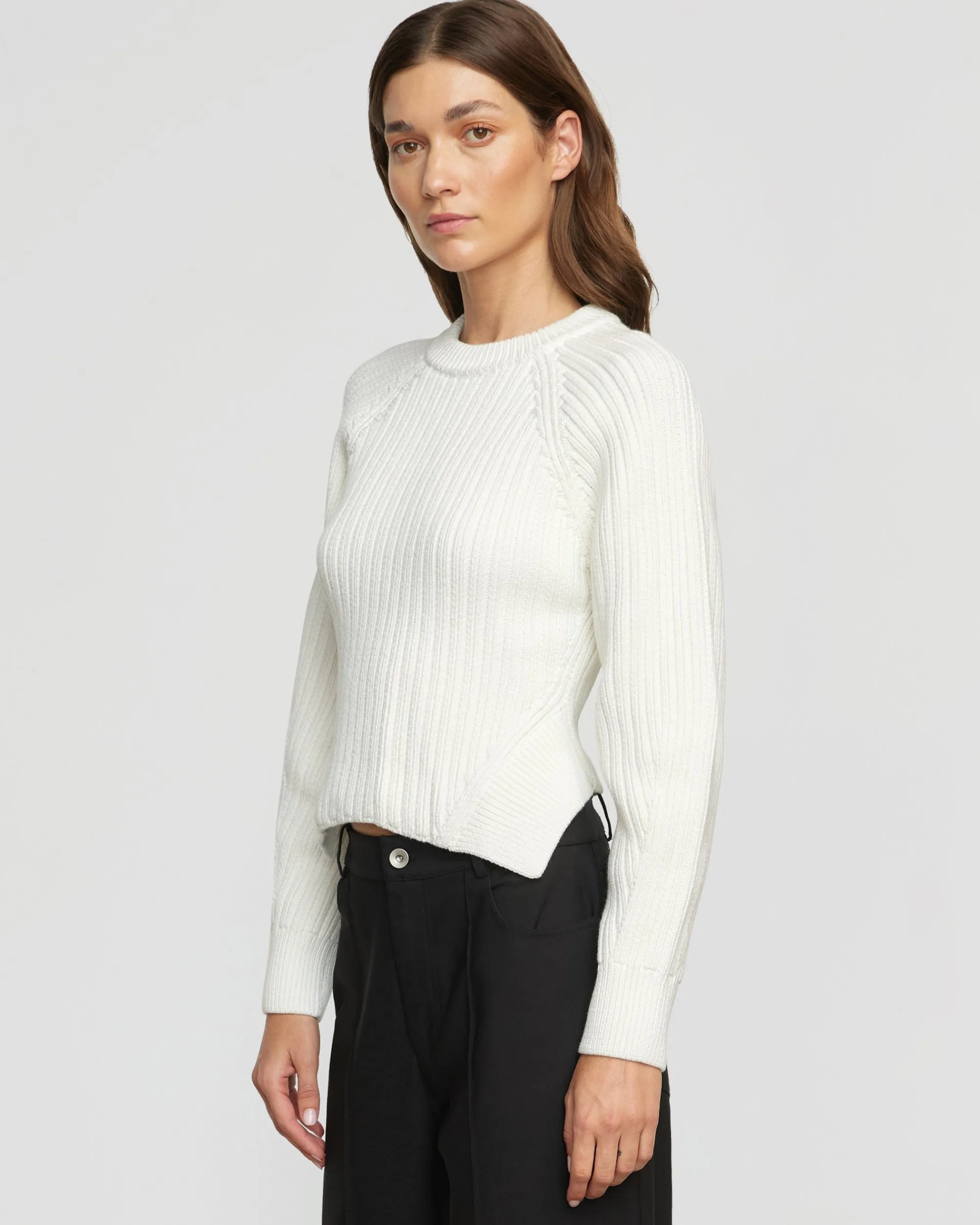 Brilliant Wise Corporation Limited Iona Organic Cotton Cropped Sweater< Sweaters