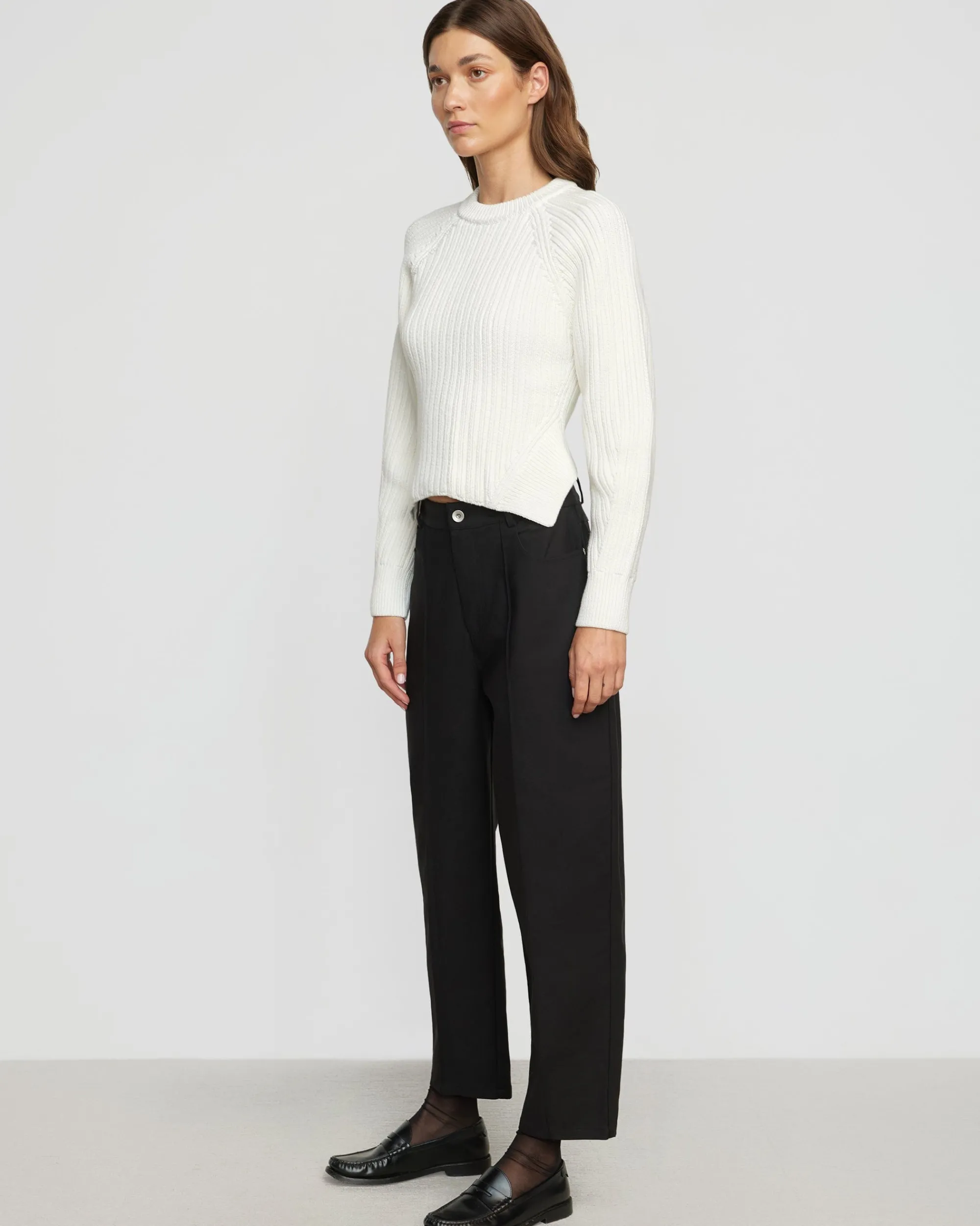 Brilliant Wise Corporation Limited Iona Organic Cotton Cropped Sweater< Sweaters
