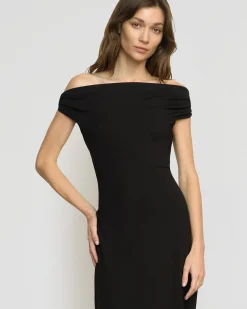 Asia Consultancy Co., Ltd Iryna Asymmetric Off-Shoulder Dress< Dresses
