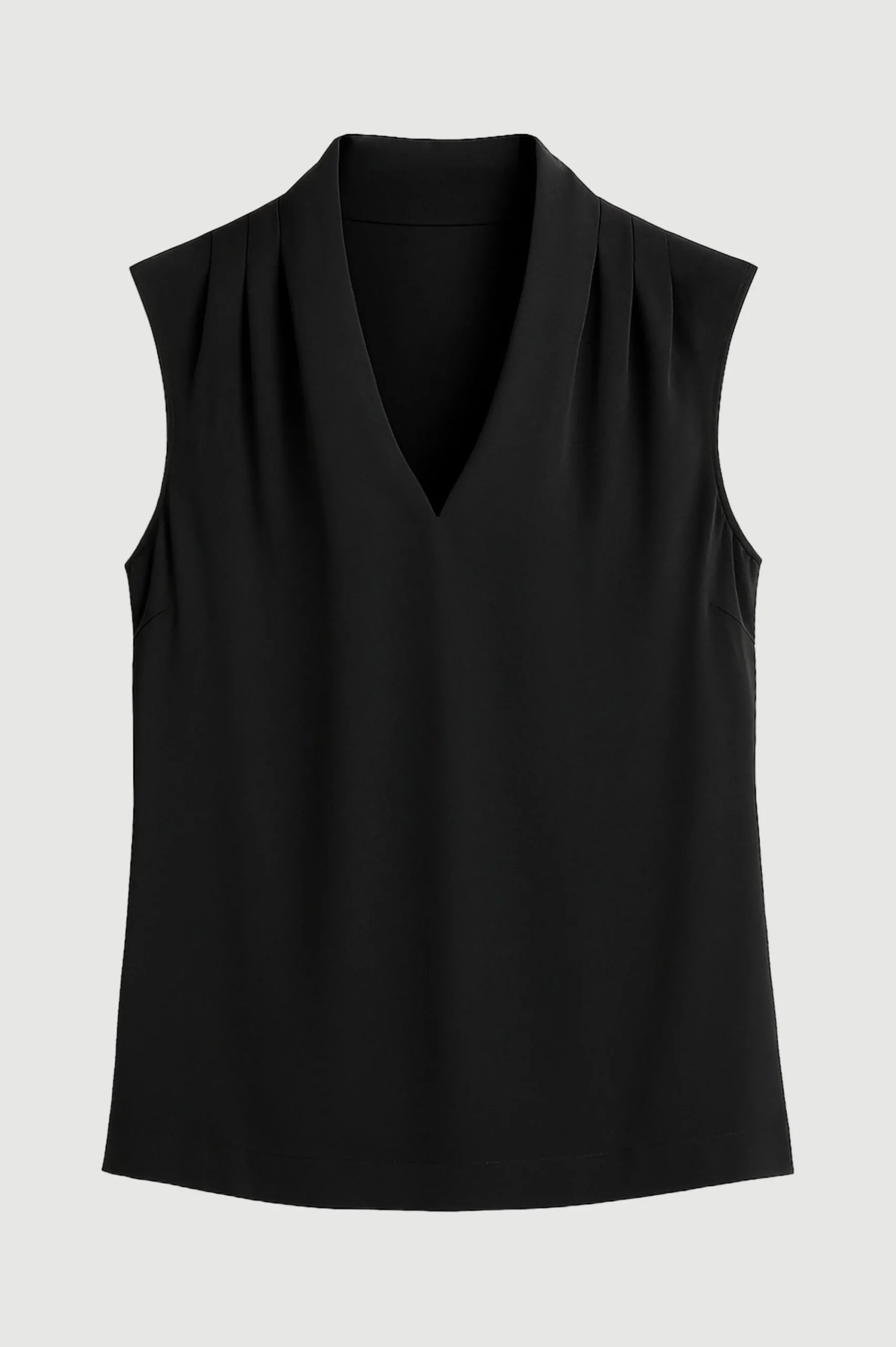 Hua Jia Jae V-Neck Sleeveless Blouse< Tops