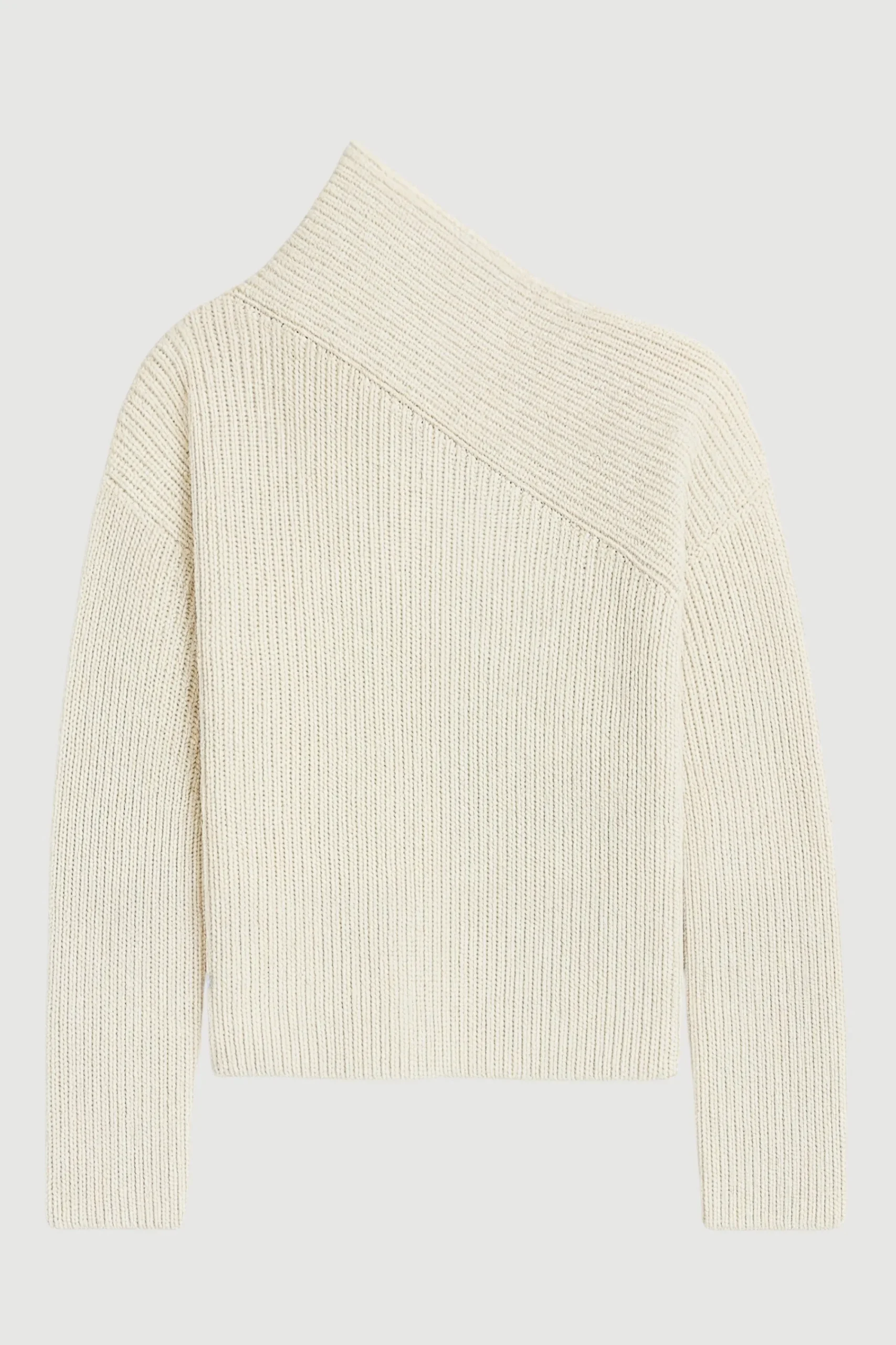 Brilliant Wise Corporation Limited Julisa Asymmetric-Neck Sweater< Sweaters