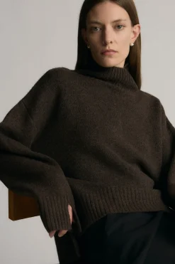 Expert Group Limited Karlie Oversized Turtleneck Sweater< Sweaters