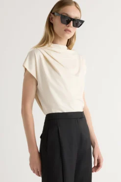 Asia Consultancy Co., Ltd Kenny Asymmetric-Neck Tee< Tees|Tops