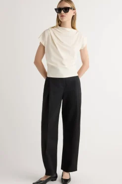 Asia Consultancy Co., Ltd Kenny Asymmetric-Neck Tee< Tees|Tops