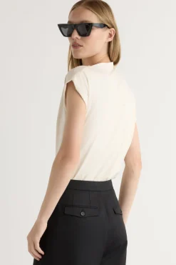 Asia Consultancy Co., Ltd Kenny Asymmetric-Neck Tee< Tees|Tops