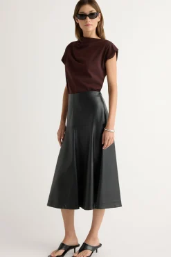 Hua Shang Group (H.K.) Ltd Kenny Asymmetric-Neck Tee< Tees|Tops
